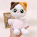 Cute calico cat plush toy with shaking head design, soft stuffed animal doll for car dashboard and decor. - Car Bobblehead Series 20cm / Calico Cat