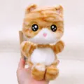 Cute orange cat plush toy soft ginger kitten stuffed doll for car decoration and children gift. - Car Bobblehead Series 20cm / Golden Gradient Cat