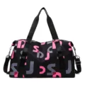Grote waterdichte fitness sport reistas voor reizen training kleding opbergtas voor dames. - Rozerood