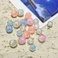 abalorios de acrílico coloridos 8-10mm joyería diy hecha a mano accesorios de teléfono - 8mm