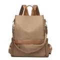 Dames nylon rugzak casual anti-diefstal schoudertas kaki 2025 nieuwe stijl mooi - Khaki
