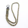 Cordon Paracord Exterior Camping Supervivencia Llavero Militar Camuflaje Correa Tactica - Camuflaje verde militar