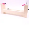 Wooden paracord bracelet jig maker DIY weaving tool craft knitting station with scale. - Wooden Frame