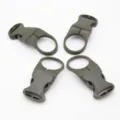Details of tactical bottle buckle for 25mm webbing, durable army green outdoor gear clip. - Army Green