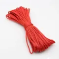 Red paracord 7 strands survival rope DIY handmade craft outdoor camping climbing utility cord - Approx. 31m Red
