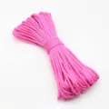Pink paracord 7 strands DIY handmade survival outdoor camping hiking craft cord 31m long - Approx. 31m Pink