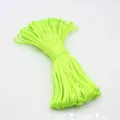 Neon green paracord 7 strands survival rope for DIY camping outdoor crafting 31 meters - Approx. 31m Fluorescent Green