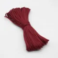 Burgundy 7-core paracord for DIY handmade crafting and outdoor survival camping activities. - Approx. 31m No. 66