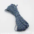 Blue camouflage paracord 7 strands survival rope for outdoor camping hiking crafting - Approx. 31m No. 113