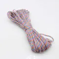 Colorful 7-strand paracord for DIY survival camping outdoor crafting, vibrant and durable. - Approx. 31m No. 255