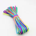 Colorful 7-strand paracord bundle for DIY survival bracelets, outdoor camping and crafting. - Approx. 31m Multicolor