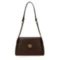Women leopard print shoulder bag stylish chain strap flap bag autumn winter fashion handbag - Round Lock (XQD3312) / Leopard Print