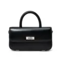 Schwarze Leder Henkeltasche im Retro-Stil, elegante Umhängetasche für Damen Alltag. - 21*8.5*12 / Schwarz