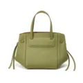 Grüne Handtasche aus echtem Leder, elegante Schulter-Tote-Tasche für Damen Alltag - Moosgrün