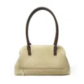 Echtes Wildleder Damen Handtasche Schultertasche Herbst Winter Alltag modische Tasche. - Beige