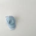 Hellblaue Kinder schnelltrocknende Baseballkappe Detailansicht, atmungsaktiver Sonnenschutzhut. - 50-53cm / Blau