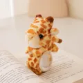 Cute giraffe plush slap bracelet, soft animal wristband toy for kids and children gifts. - 10cm / Small Slap Ring - Giraffe