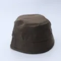 Chapeaubob marron pour enfants, chapeau de soleil chaud d'hiver uni garçons et filles. - 48-50cm / Marron