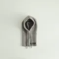 Kinder Strick Balaclava grauer Winter warmer Kapuzenschal dicke Wollmütze Variante - 50-54cm / Grau
