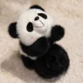 Lindo panda de peluche pulsera slap, suave muñeco de peluche para regalo de niños y decoración. - Bebé Panda Gigante - Pulsera Slap - 15cm