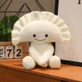 Cute dumpling plush toy soft stuffed doll creative pillow cute room decoration fluffy toy - 20cm / Dumpling Doll