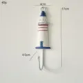 Gancho de pared estilo mediterráneo con forma de faro, colgador decorativo azul y blanco. - Gancho de Faro Azul y Blanco