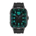 Smartwatch resistente con llamada Bluetooth, monitor de actividad y esfera luminosa deportiva. - Negro