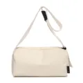 Corduroy casual crossbody pillow bag simple solid color ladies shoulder handbags - White