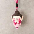 Yungang Grottoes Buddha plush pendant cute cute soft toy doll hanging ornament gift charm - Little Red Buddha [Nude]