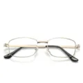 Lunettes de lecture dorees en metal pour hommes et femmes avec verres en resine clairs. - 4.00 Dioptrie / Or clair