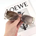 Lunettes de soleil transparentes dégradées, lunettes carrées élégantes pour femmes. - Thé Transparent Double Verre Thé