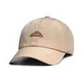Casquette de baseball légère à séchage rapide et respirante pour le sport et la randonnée. - Réglable / Kaki