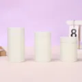 Conjunto de taza termo de bolsillo color sólido acero inoxidable 304 mini botella de agua - 200ml / Blanco