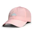Casquette de baseball de protection solaire extérieure légère, respirante et à séchage rapide. - Réglable / Rose Clair