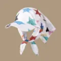 Women casual strap baseball cap scarf sun protection breathable outdoor fashion summer hat - Adjustable / Colorful Star