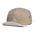 American vintage plaid quick-drying camp cap summer breathable sun protection baseball hat - Adjustable / Khaki
