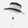 Cappello da pesca asciugatura rapida protezione solare outdoor, cappello trekking uomo donna. - Taglia unica / Nero/Grigio