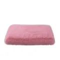 Pink fluffy pet plush mat warm soft dog cat sleeping bed cushion winter cozy supply - S 50x35x7cm / Pink