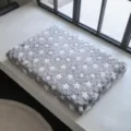 Graue Kuscheldecke mit Sternenmuster aus Flanell, warme Schlafmatte für kleine Hunde und Katzen. - S 49*34CM / Grauer Pentagramm Anhänger