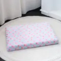 Cozy pink and blue heart pattern fleece pet mat, warm sleeping pad for small and medium dogs. - Pink Heart