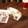Cute cartoon soot ball PU leather tissue box, creative desktop paper storage organizer box. - Black Soot Sprite