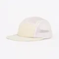 Casquette 5 panneaux en maille style japonais été respirante séchage rapide visière plate - Réglable / Beige
