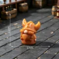 Mini Viking dwarf figurine red beard warrior resin craft DIY micro landscape accessory - Patriarch Warrior