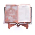 Wooden glowing book desktop ornament Easter hollow carved light decoration desk display - Luminous Book Ornament