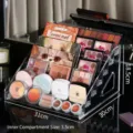 Clear acrylic makeup organizer multi-layer cosmetic display shelf desktop storage rack - New Snap-on 7 Layers