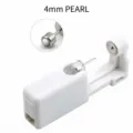 Wegwerp Oorpiercing Gereedschap Tweede Generatie met 4mm Parel Oorbel Model Variant - Tweede Generatie Wegwerp Piercer (4mm Kunstparel)