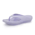 Bequeme dicke Sohle Zehentrenner Sandalen für Damen und Herren, rutschfeste Badeschuhe. - Lila