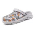 Scarpe da spiaggia cave traspiranti e leggere estive da uomo zoccoli comfort casual all'aperto - 38 / Grigio