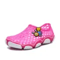 Kinder Pink Clogs Wasserschuhe Sommer Strand Pool Sandalen Schlupf Atmungsaktive Outdoorschuhe - Fuchsia