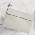 Vintage minimalistische papieren enveloppenset voor wenskaarten en zakelijke notities. - 160g Witte Westerse Rechte Klep 7x10cm